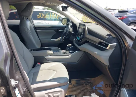 2021 Toyota Highlander Xle from USA, damaged, VIN 5TDGZRBH4MS558710